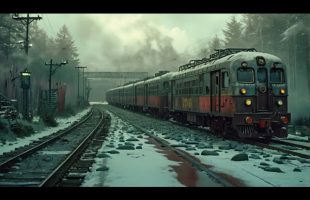 Train Shelter – Dark Ambient Music | Dystopian Soundscape | Drone | Atmospheric Sci-Fi Music
