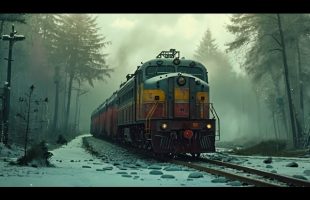 Train Shelter – Post-Apocalyptic Dystopian Ambient – Sci-Fi Ambiance for Sleep, Study, Relaxation