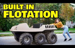 We Nearly “Drowned” our assistant on a amphibious ATV adventure