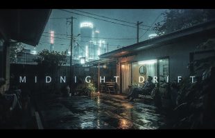 Midnight Drift – Calm Cyberpunk Ambient for Moments That Ask Nothing of You