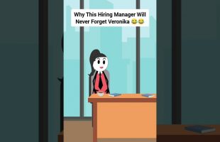 Why This Hiring Manager Will Never Forget Veronika #corporate #animation #gplus #skits
