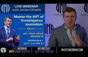 What you’re witnessing NEEDS to be exposed and James O’Keefe will teach you how.