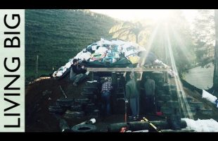Building an Earthship Survival Shelter