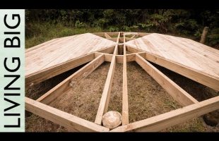 DIY Deck Platform For A Belle Tent (Or A Yurt)