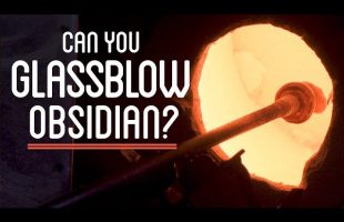 Can you Glassblow Obsidian and Make a Knife?