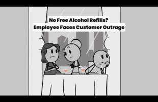 No Free Alcohol Refills? Employee Faces Customer Outrage