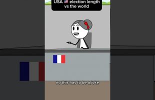 USA election length vs the world  audio credits to @royaventurera