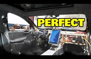 Making the LS V8 Powered Tesla’s one of a kind interior