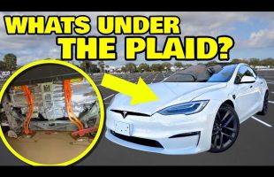 Worlds First Deep Look under the Tesla Model S Plaid