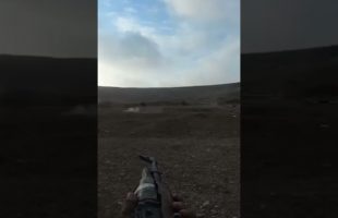 Getting shot at by my own friends