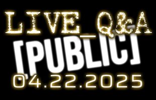 LIVE Q&A April 22