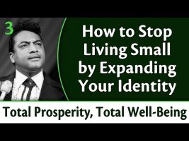 How to Stop Living Small by Expanding Your Identity – Total Prosperity, Total Well Being, Part 3