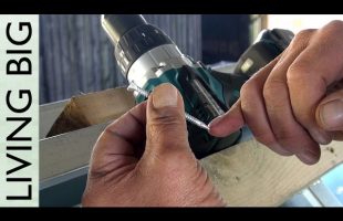 Installing Purlins on the Tiny House