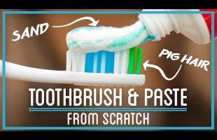 Pig Hair Toothbrush and Sand Toothpaste: Teeth Cleaning from Scratch
