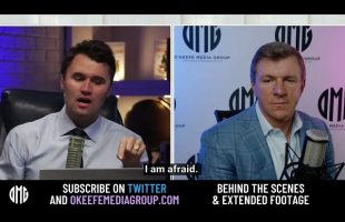 James O’Keefe hosted on the Charlie Kirk Show
