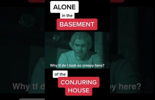 ALONE in the basement of the Conjuring house horror #horror #horrorstories #ghost #scary #paranormal