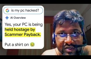 Holding a Scammer’s Computer HOSTAGE