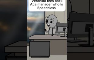 Veronika fires back at a manager who is speechless #memesdaily #funny #annimation #trending #comedy