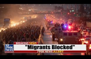 ICE BLOCKS ‘Cartel Caravan’… HAULS ‘Army of Illegals’ BACK TO MEXICO