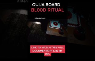 We tried a OUIJA board BLOOD ritual! #ghost #scary #horror #scarystories #horrorstories #horrorstory