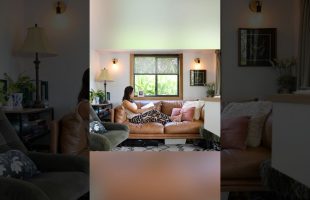 Her Tiny Home is a Showstopper! 😍 #tinyhouse #tinyhousetour