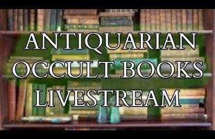 LIVESTREAM Q&A – Gnosticism, Ars Notoria, Talmudic Demonology and Antique Occult Books