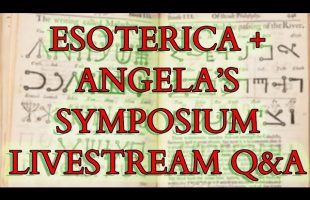 Esoterica + Angela’s Symposium Livestream Q&A