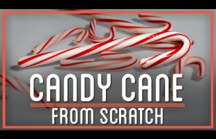 Candy Canes Made from Sugarcane | HTME