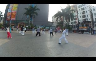 Morning Kung Fu!