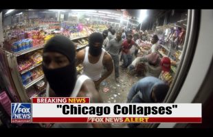 Looters ‘Wipe Out’ Downtown Chicago… Mayor BLAMES Trump as City COLLAPSES