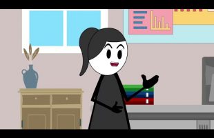 Inviting Veronika to a Party… But She Scares Everyone #corporate #animation