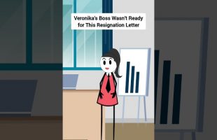 Veronika’s Boss Wasn’t Ready for This Resignation Letter #gplus #animation #corporate #skits