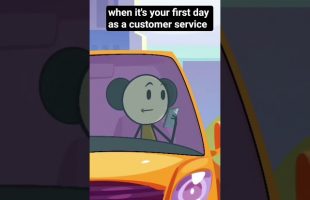 when it’s your first day as a manager/supervisor #customerservice #comedy #animation #managerlife