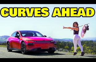 Picking up a hitchhiker in a Chinese Tesla killer