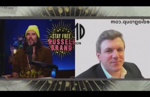 Russell Brand on big pharma, crowdsourcing journalism, theatre…and sandwiches w/ James O’Keefe