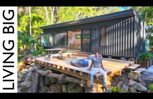 Superyacht Captain Builds Jaw-Dropping Tiny Home Paradise in the Australian Rainforest