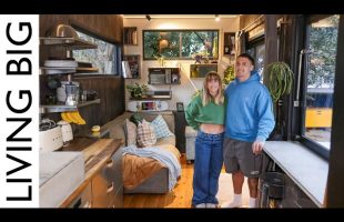 Gorgeous Industrial-Style Tiny Home In The Big City!