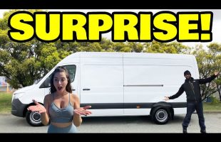 We’re building an off grid camper van for our homeless assistant