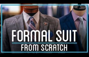 Formal Suit Made from Hemp, Cotton, Alpaca, Silk, & Wool | HTME: Remix