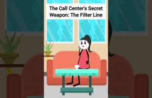 The Call Center’s Secret Weapon The Filter Line #gplus #animation #funny #skits