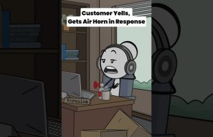 Customer Yells, Get Air Horn in Response – Audio credit: @Therealveronika