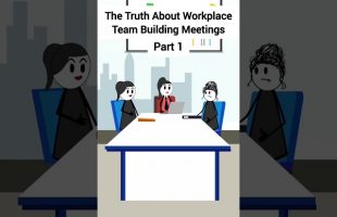 The Truth About Workplace Team Building Meetings | Part 1 #gplus #animation #corporate #skits