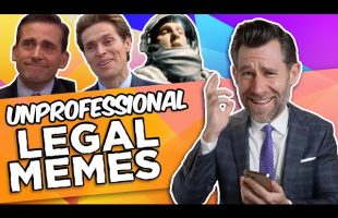 Real Lawyer Reacts to UNPROFESSIONAL Memes