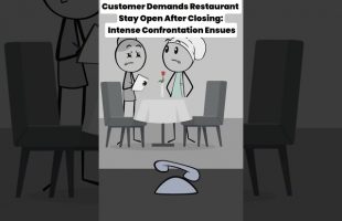 Customer Demands Restaurant Stay Open After Closing: Intense Confrontation Ensues