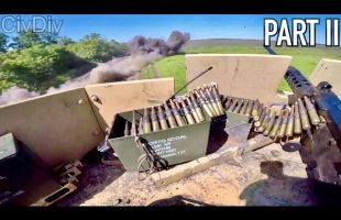 GoPro | Artillery Chases Western Volunteer in MRAP Southern Ukraine
