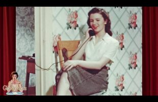 How to Be Popular – 1940’s High School Dating Guide | Restored Colour &Sound