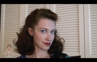 Easy 1940’s Hairstyles | Pin up Hair Hack