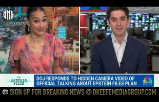 National NBC: DOJ in “Damage Control” After O’Keefe’s Epstein Files Hidden Camera Video
