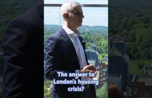 London Mayor Sadiq Khan on His Plan to Tackle London’s Housing Crisis