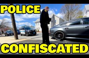 I finished my Audi RS7 and the police confiscated it